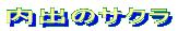 内出のサクラ
