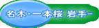 名木・一本桜 岩手-